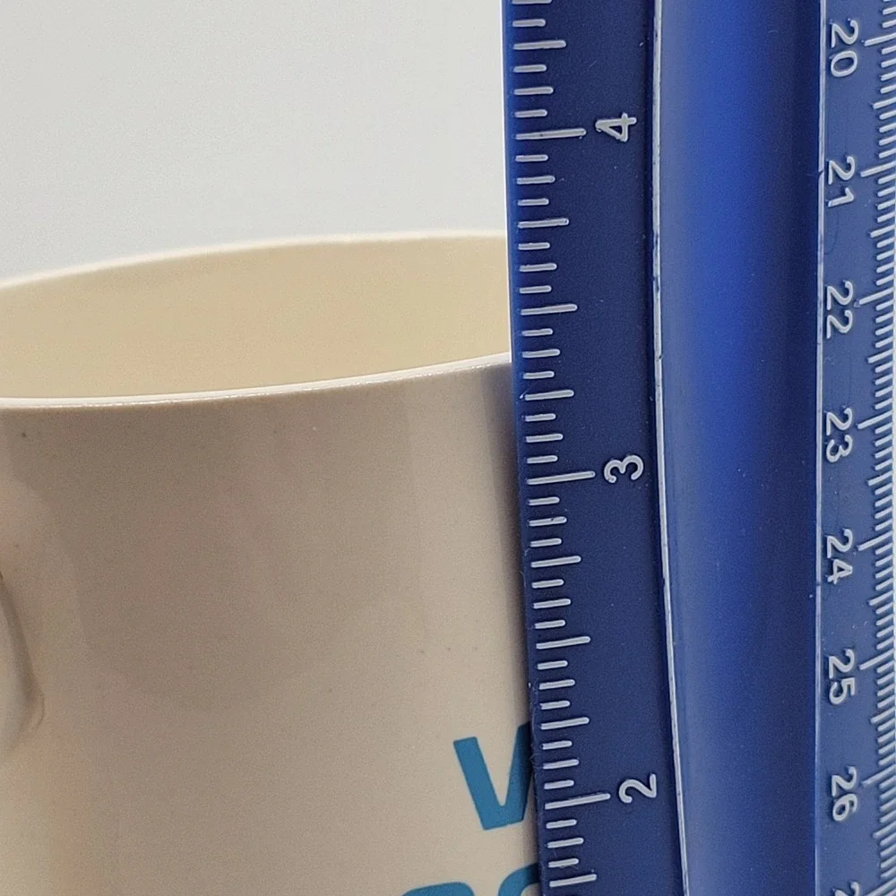 Vintage 80s Vantage‎ Computer Systems Advertising Mug USA Retro Tech Officecore